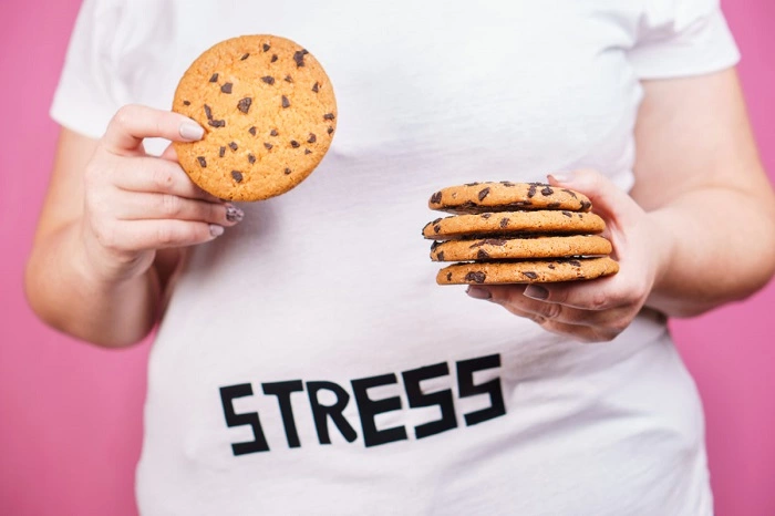استرس و پرخواری دلیل چاقی موضعی است